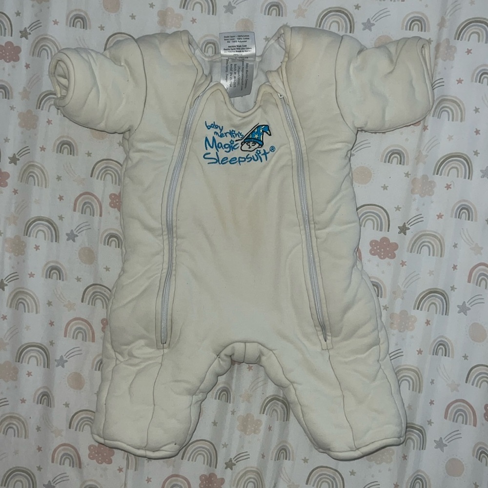 Baby Merlin’s magic sleep suit size small